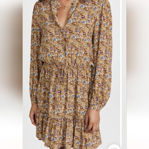 NWT Rebecca Minkoff Helen Dress un Golden Yellow - Picture 8 of 9